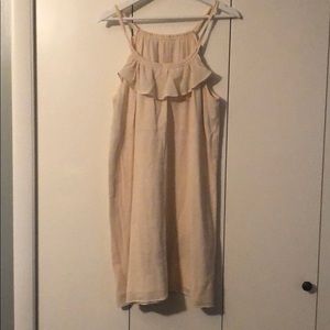 J. Crew Cream Colored Dress